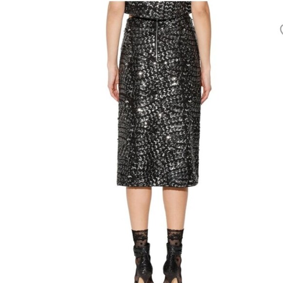 Walter Baker Gatsby Sequin Josette Pencil Skirt Party Sparkle Holidays - Picture 3 of 12